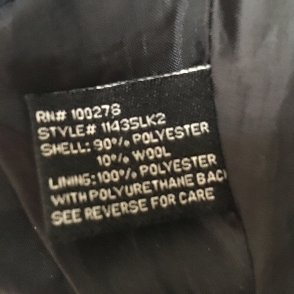 Last kiss wool bolero crop jacket coat blazer bow ribbon tie ruffle collar black - Picture 8 of 11